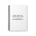 Red Flag Collector Spiral Notebook - Ruled Liner